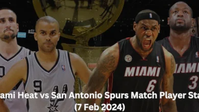 miami heat vs san antonio spurs match player stats