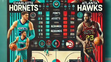 charlotte hornets vs atlanta hawks match player stats