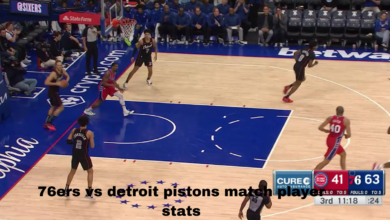 76ers vs detroit pistons match player stats