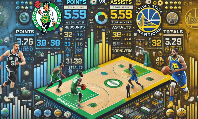 boston celtics vs golden state warriors stats