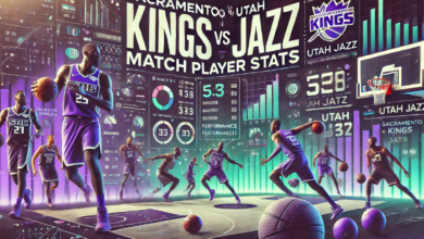 sacramento kings vs utah jazz match player stats