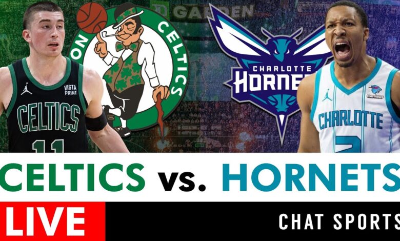 boston celtics vs charlotte hornets match player stats