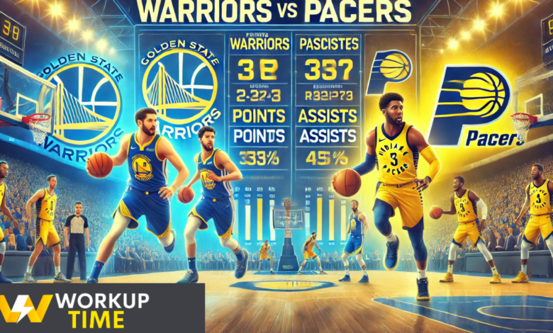 golden state warriors vs pacers match player stats