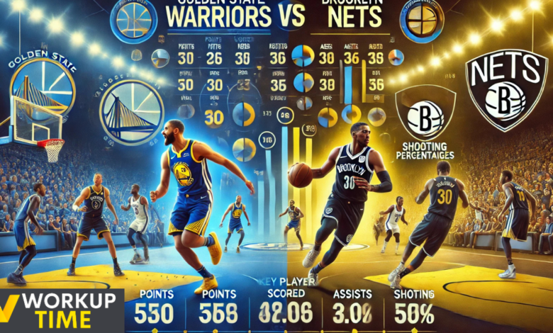 golden state warriors vs brooklyn nets match player stats