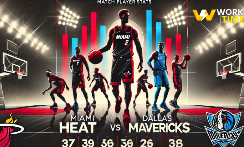 miami heat vs dallas mavericks match player stats