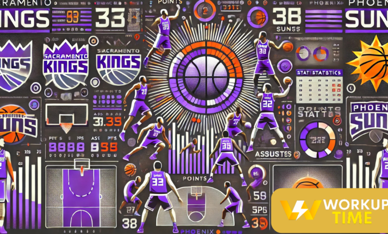 sacramento kings vs phoenix suns match player stats