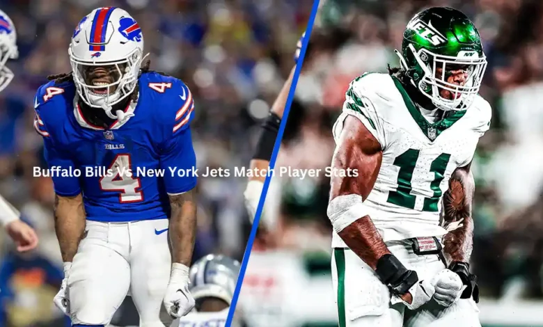 new york jets vs buffalo bills match player stats