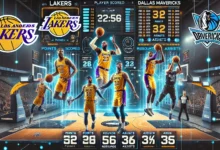 lakers vs dallas mavericks match player stats